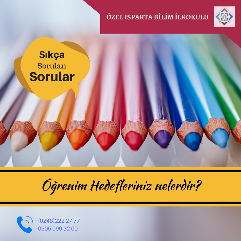 Öğrenim Hedeflerimiz